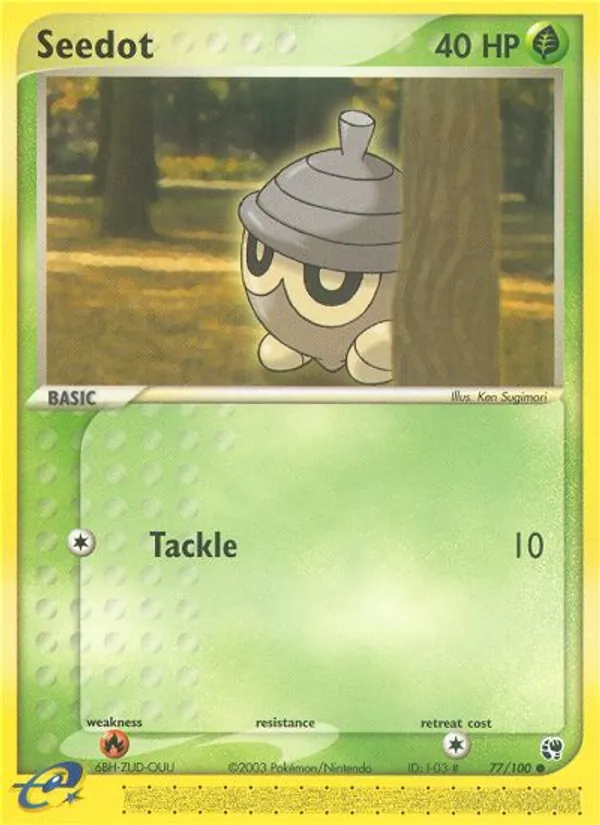 Seedot #77 – Sandstorm card