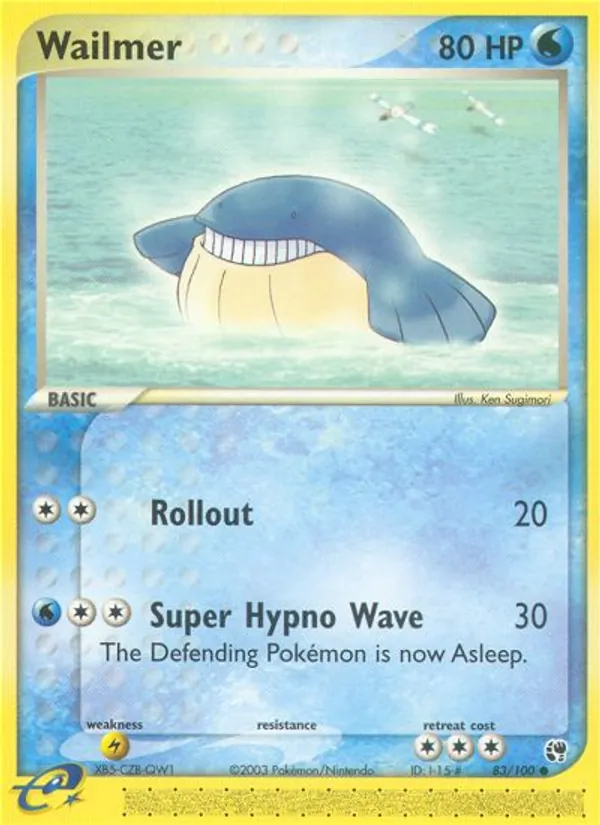Wailmer #83 – Sandstorm card