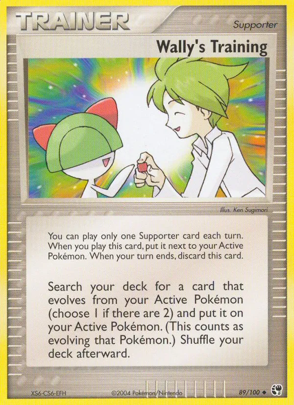 Wally's Training #89 – Sandstorm card