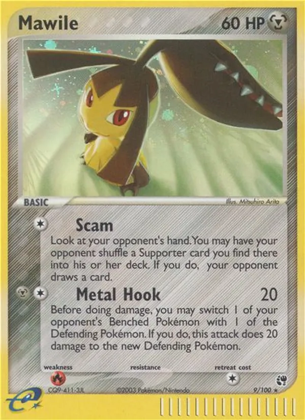 Mawile #9 – Sandstorm card