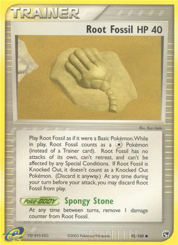 Root Fossil #92 – Sandstorm card