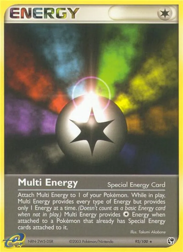 Multi Energy #93 – Sandstorm card