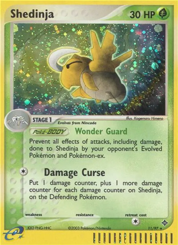 Shedinja #11 – Dragon card