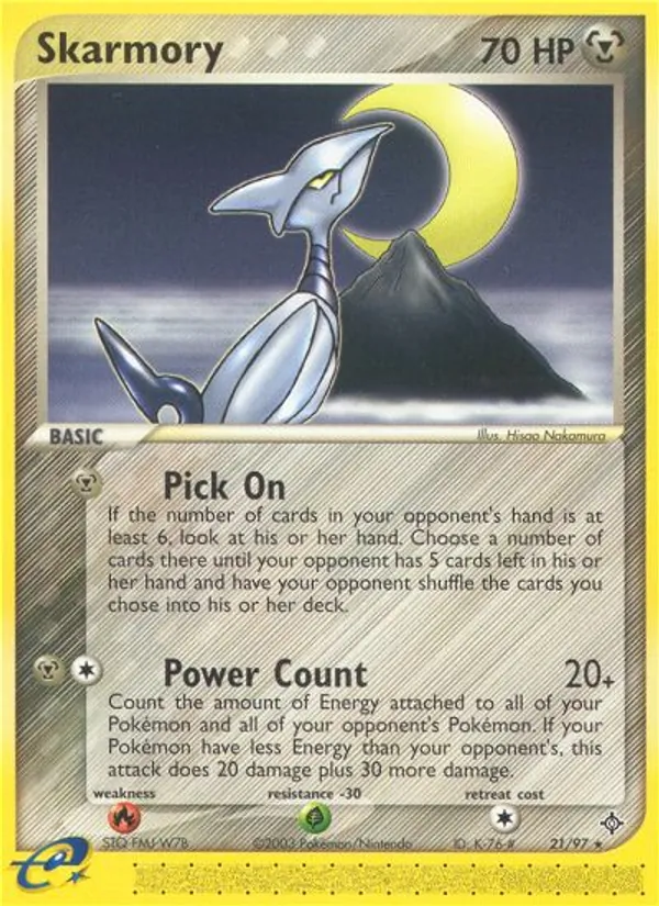 Skarmory #21 – Dragon card