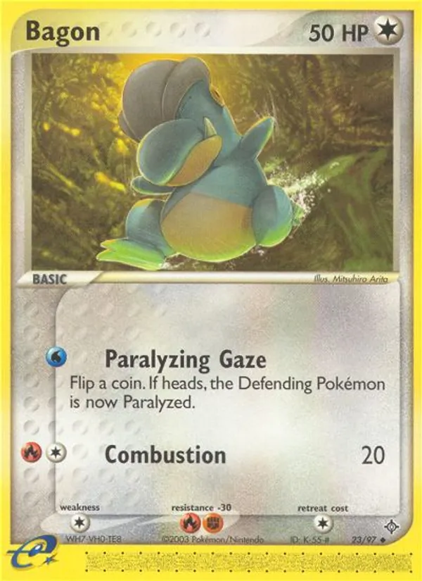 Bagon #23 – Dragon card