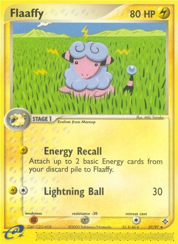 Flaaffy #27 – Dragon card