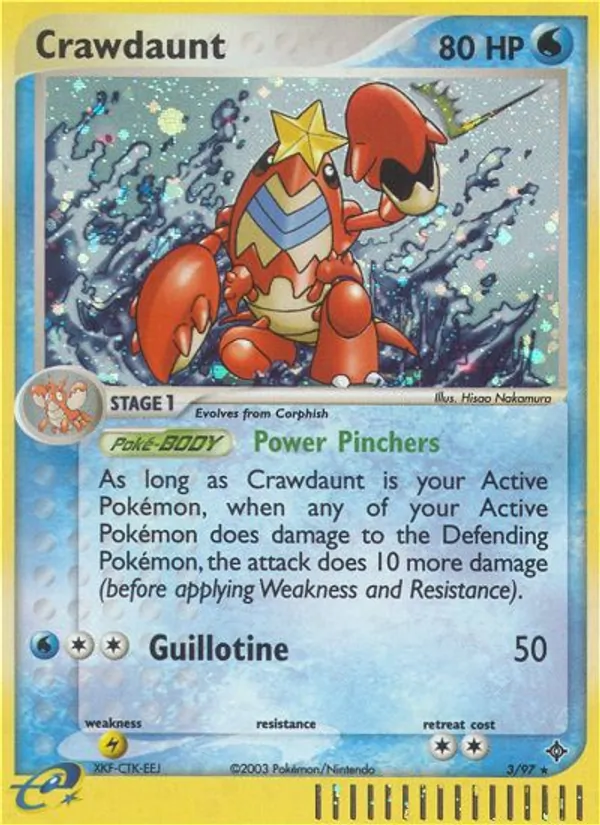 Crawdaunt #3 – Dragon card