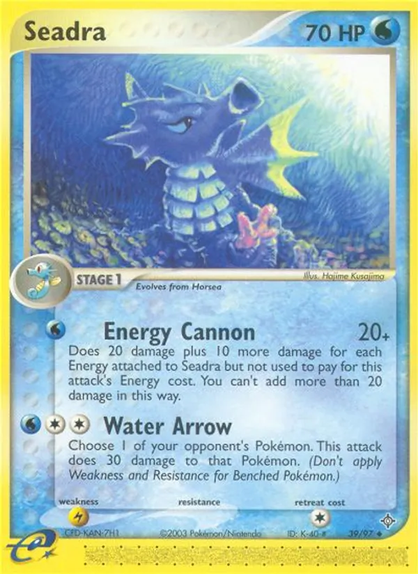 Seadra #39 – Dragon card