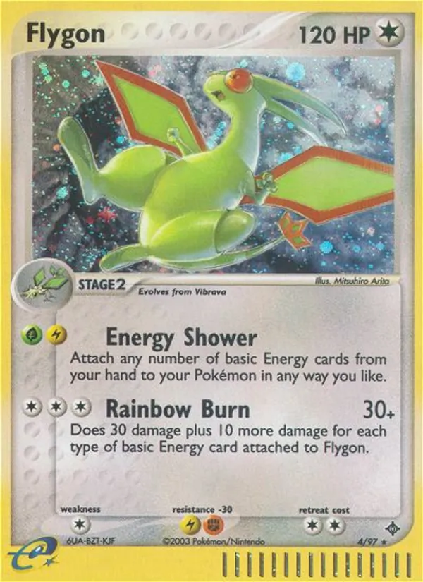 Flygon #4 – Dragon card
