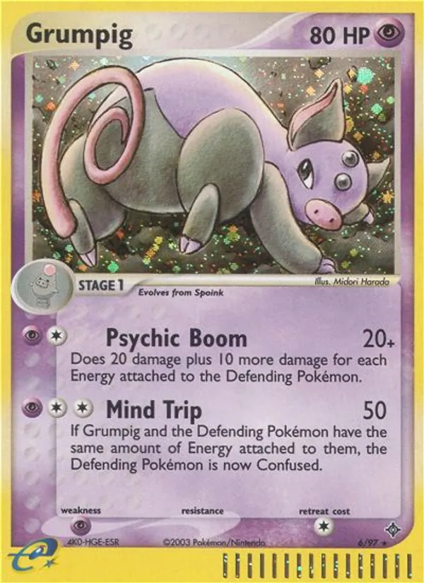 Grumpig #6 – Dragon card