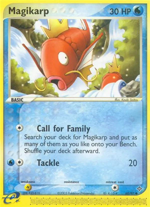 Magikarp #60 – Dragon card