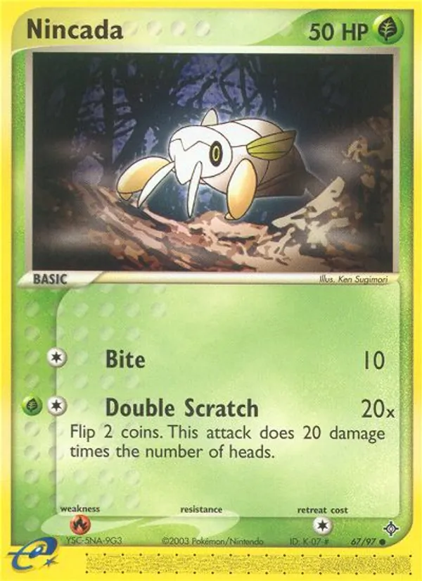 Nincada #67 – Dragon card