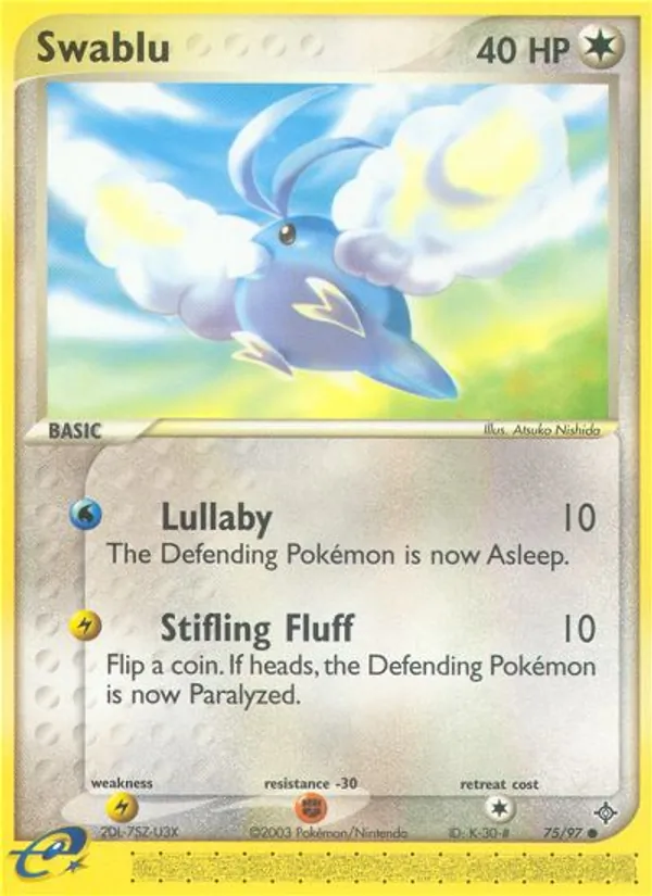 Swablu #75 – Dragon card