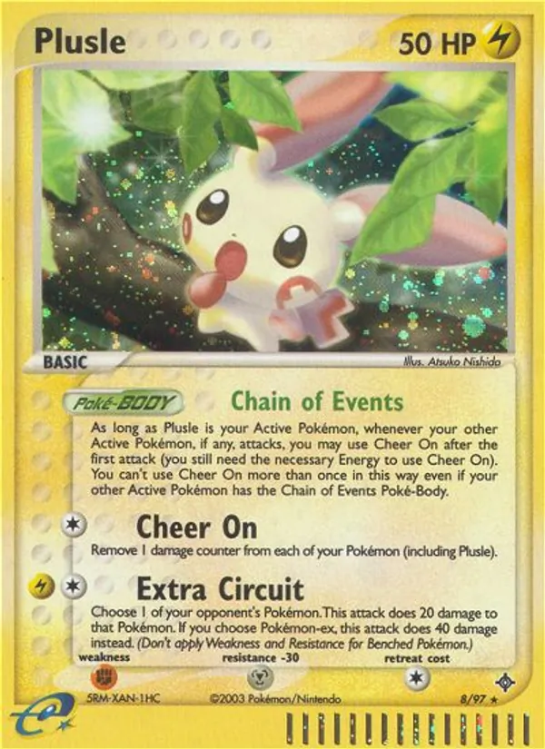 Plusle #8 – Dragon card