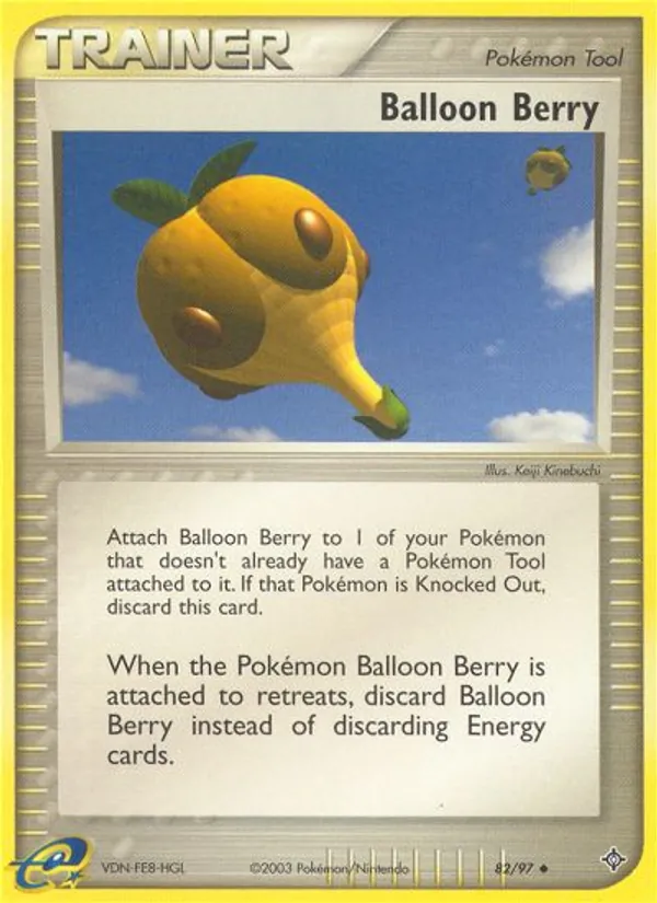 Balloon Berry #82 – Dragon card