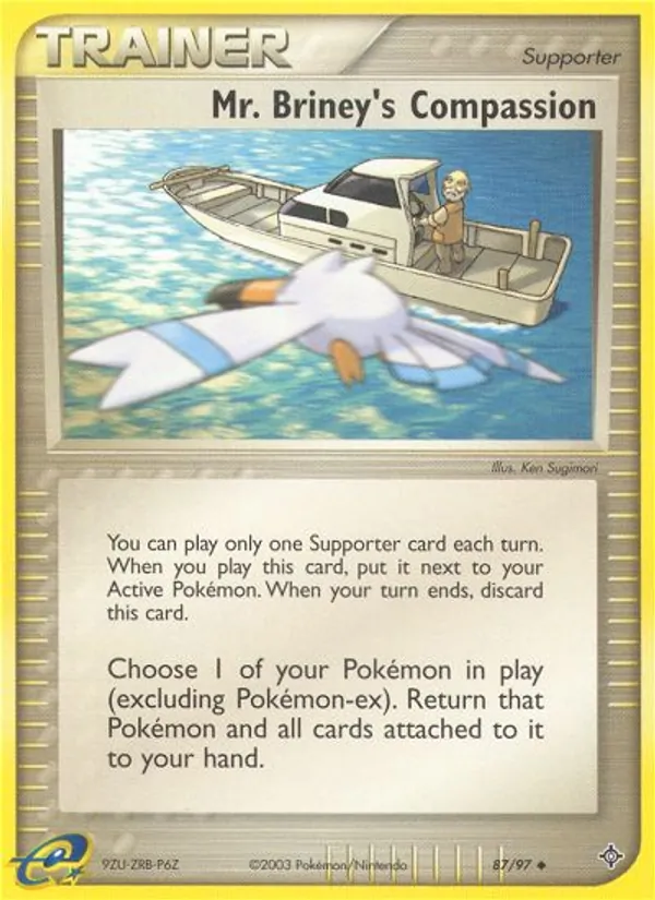 Mr. Briney's Compassion #87 – Dragon card