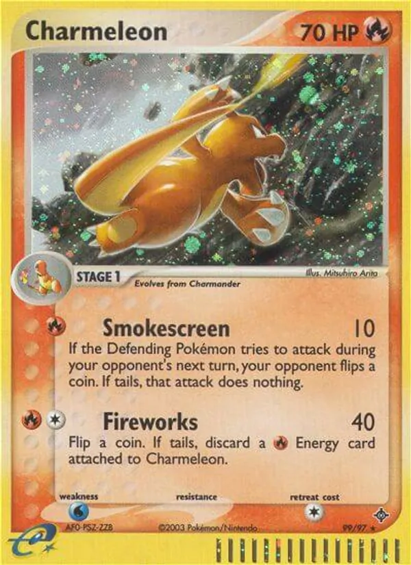 Charmeleon #99 – Dragon card