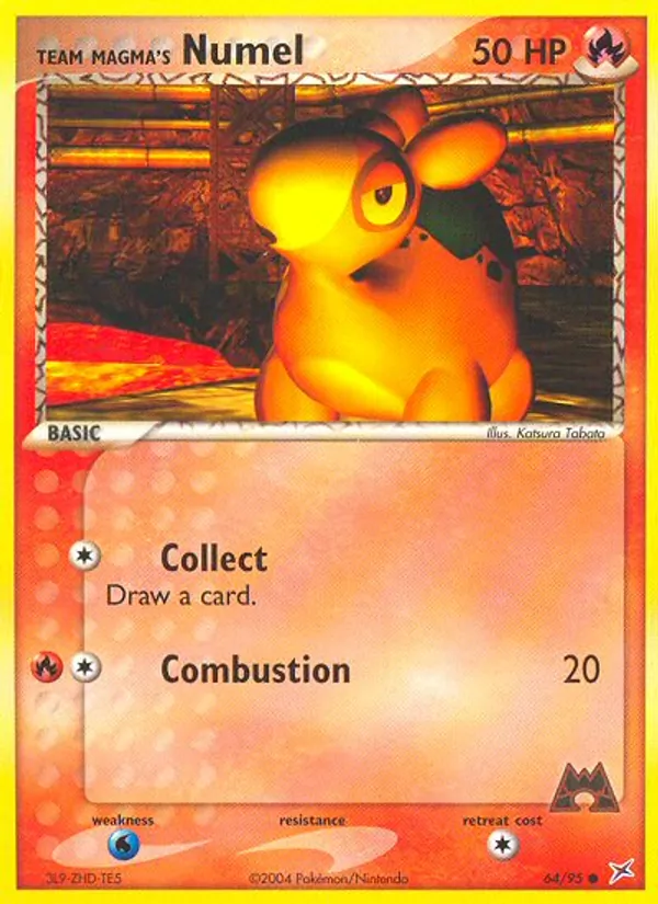 Team Magma's Numel #64 – Team Magma vs Team Aqua card