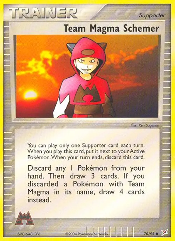 Team Magma Schemer #70 – Team Magma vs Team Aqua card