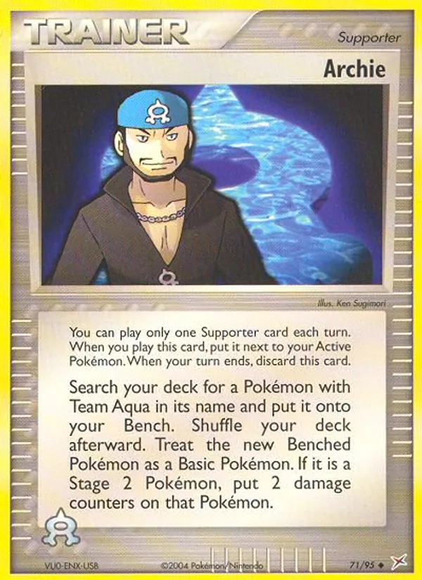Archie #71 – Team Magma vs Team Aqua card