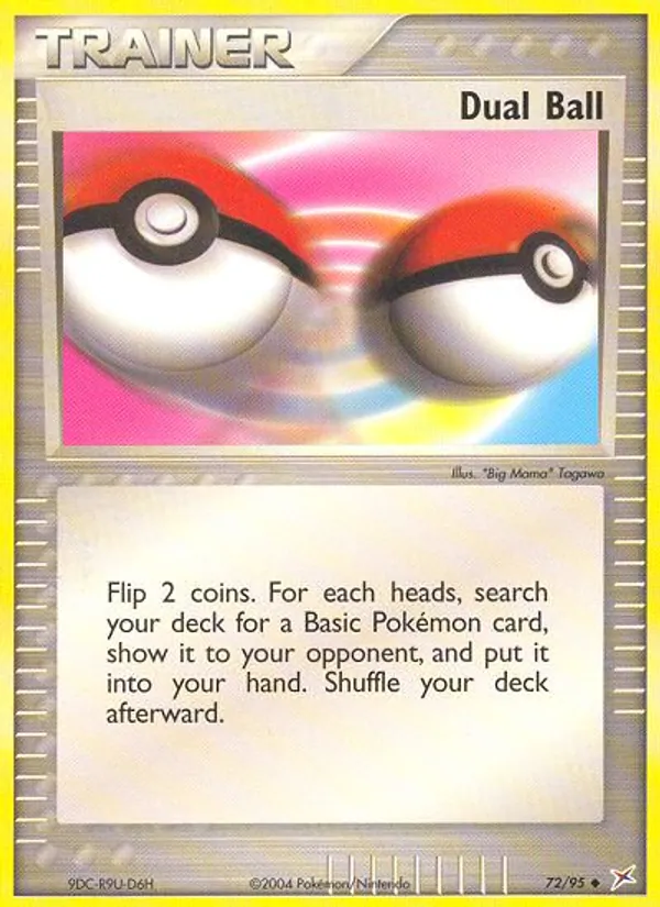 Dual Ball #72 – Team Magma vs Team Aqua card