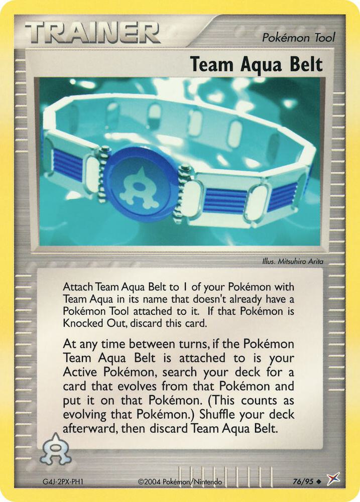 Team Aqua Belt #76 – Team Magma vs Team Aqua card