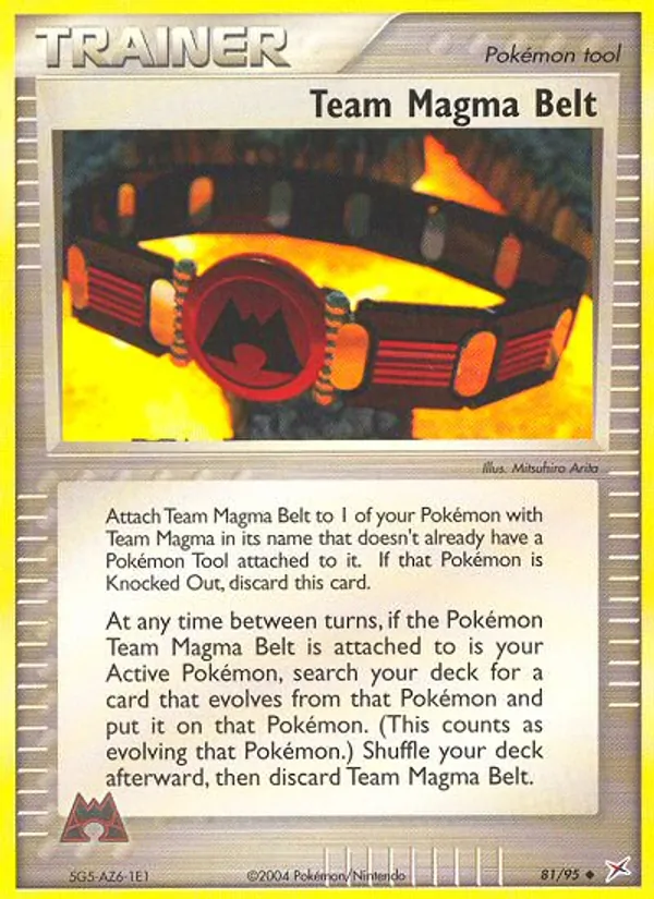 Team Magma Belt #81 – Team Magma vs Team Aqua card