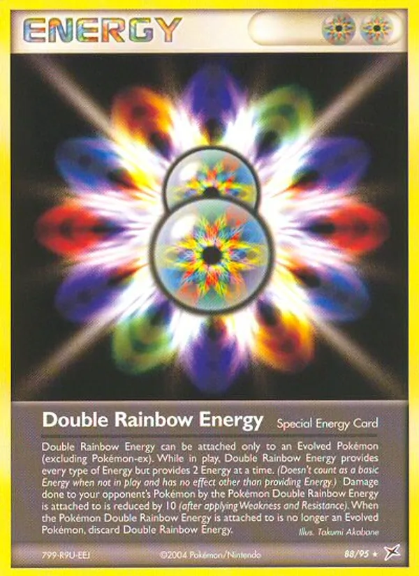 Double Rainbow Energy #88 – Team Magma vs Team Aqua card