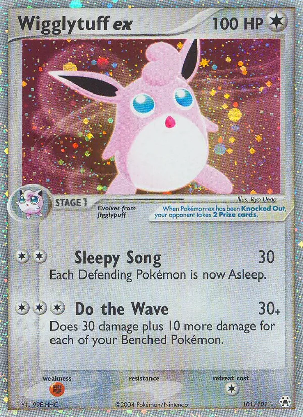 Wigglytuff ex #101 – Hidden Legends card