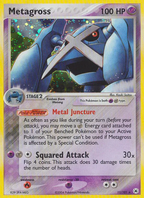 Metagross #11 – Hidden Legends card
