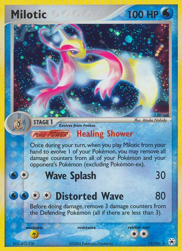 Milotic #12 – Hidden Legends card