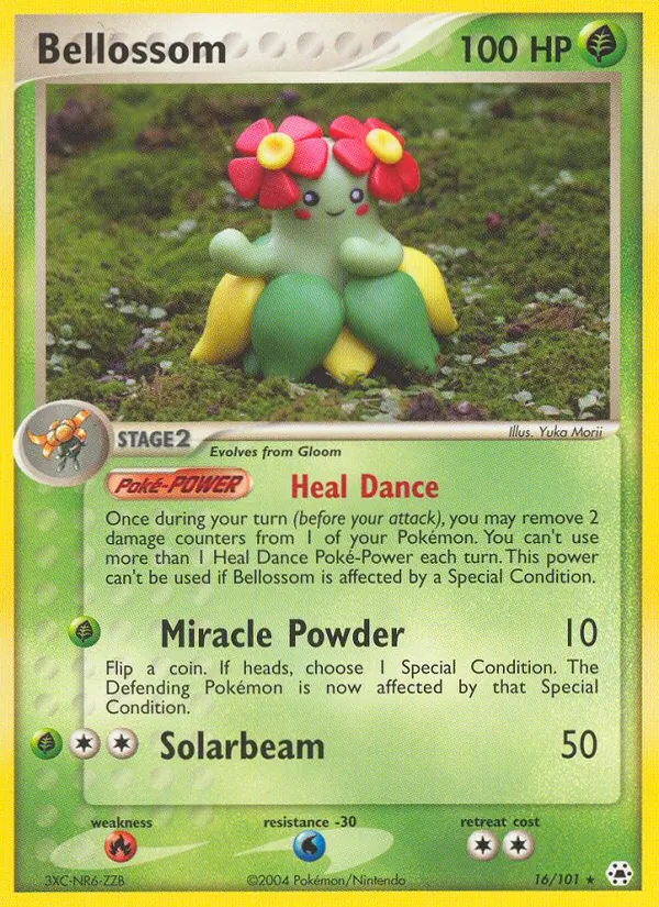 Bellossom #16 – Hidden Legends card