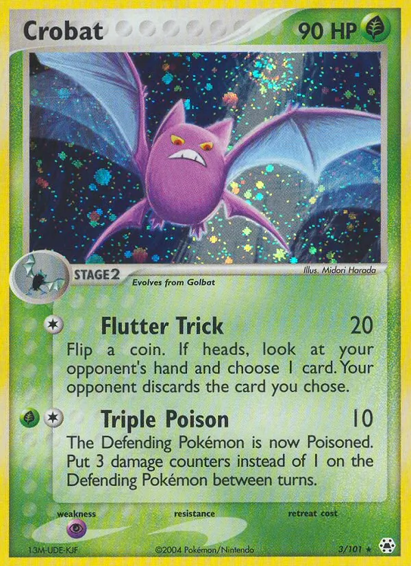 Crobat #3 – Hidden Legends card