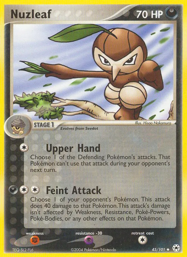 Nuzleaf #45 – Hidden Legends card