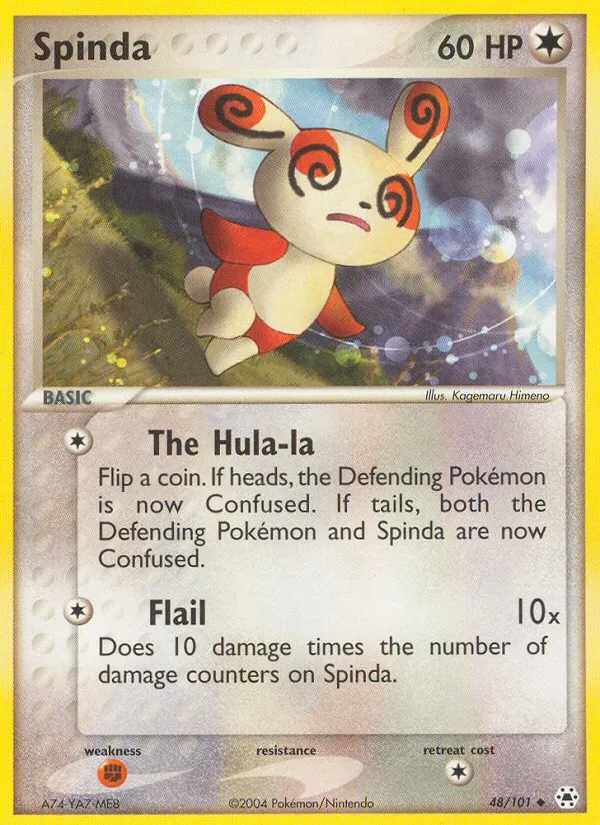 Spinda #48 – Hidden Legends card
