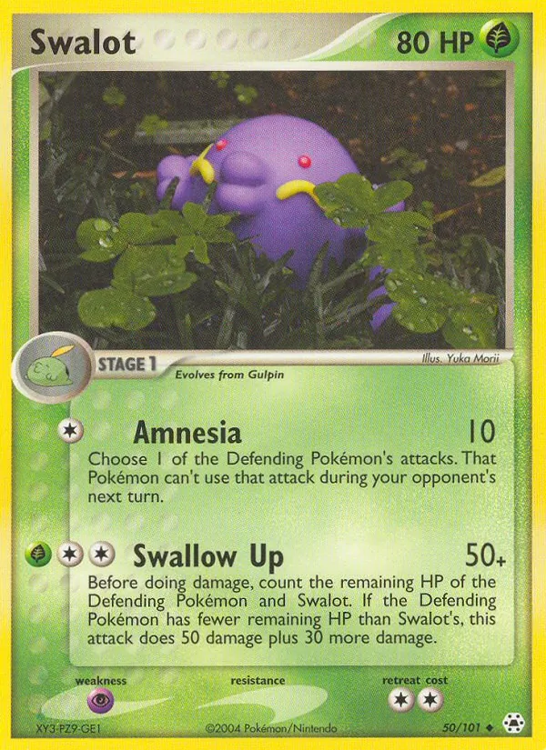 Swalot #50 – Hidden Legends card