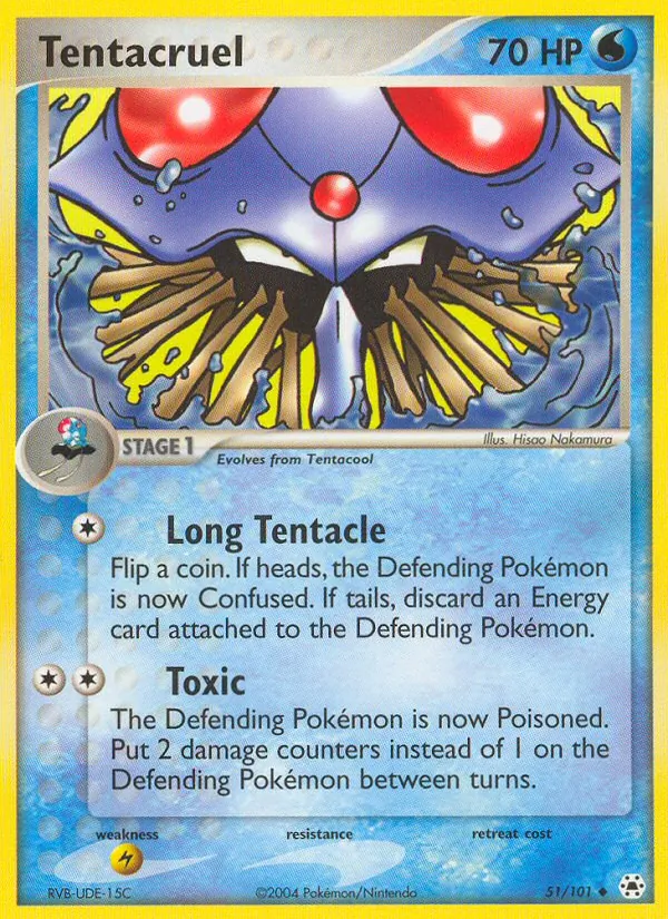 Tentacruel #51 – Hidden Legends card
