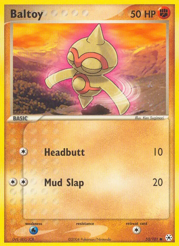 Baltoy #53 – Hidden Legends card