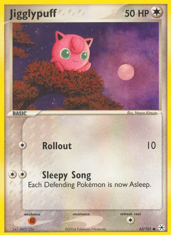 Jigglypuff #63 – Hidden Legends card
