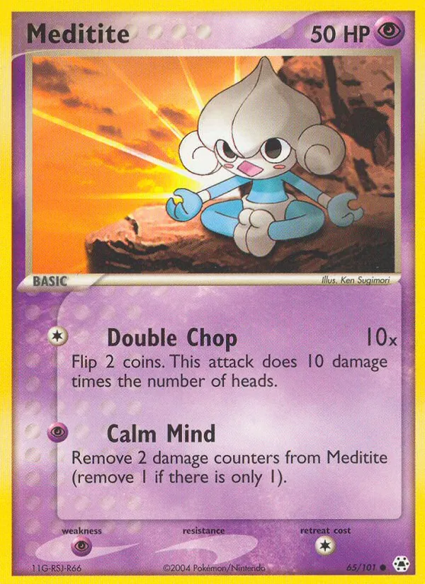 Meditite #65 – Hidden Legends card