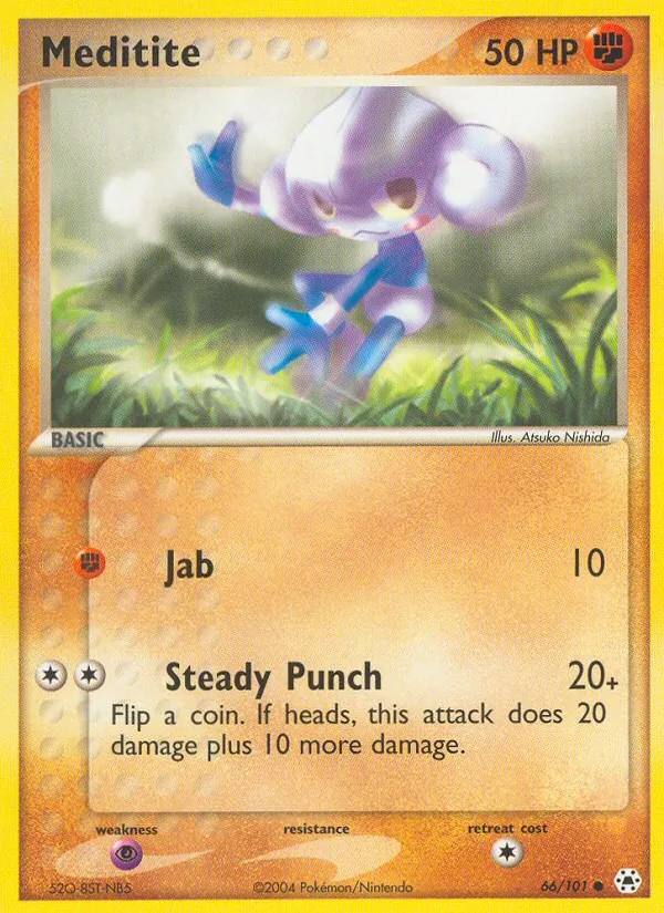 Meditite #66 – Hidden Legends card