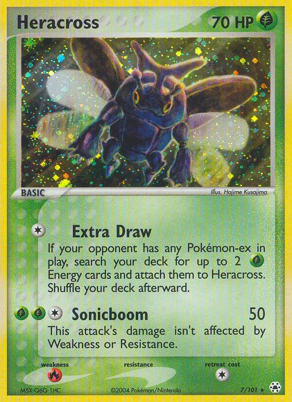 Heracross #7 – Hidden Legends card