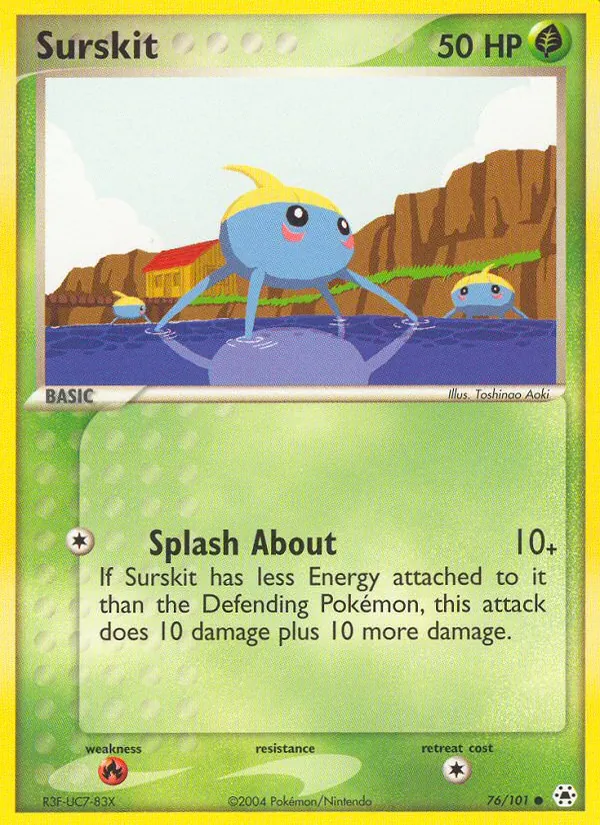 Surskit #76 – Hidden Legends card
