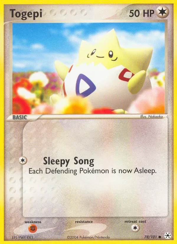 Togepi #78 – Hidden Legends card