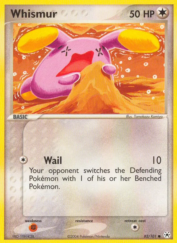 Whismur #82 – Hidden Legends card