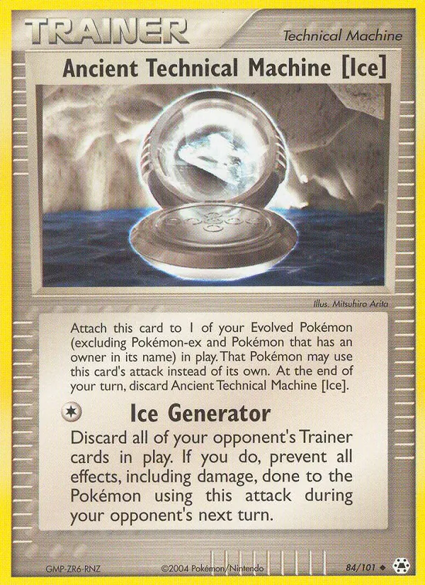 Ancient Technical Machine [Ice] #84 – Hidden Legends card