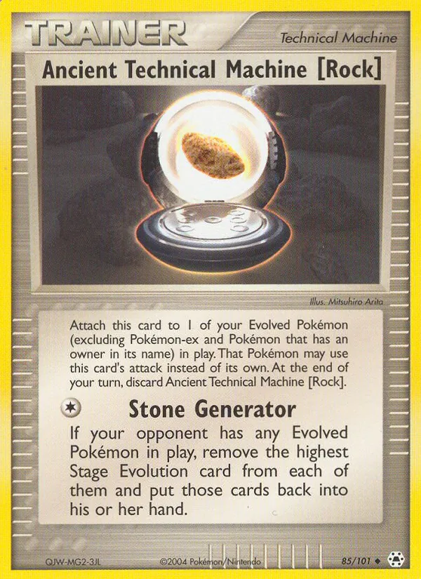 Ancient Technical Machine [Rock] #85 – Hidden Legends card