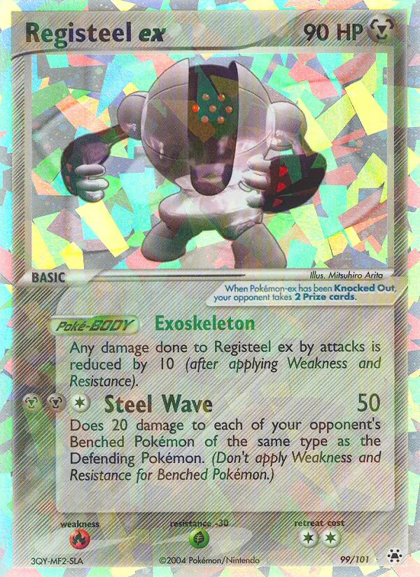 Registeel ex #99 – Hidden Legends card