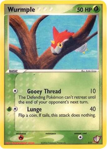 Wurmple #2 – Poké Card Creator Pack card