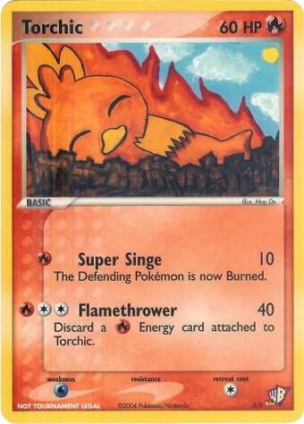 Torchic #3 – Poké Card Creator Pack card